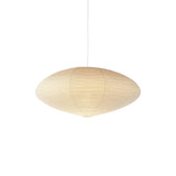 Handmade Washi Rice Paper Swag Light 15A Plug In Pendant for Minimalist Home Decor