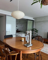 Handmade Washi Rice Paper Swag Light 15A Plug In Pendant for Minimalist Home Decor