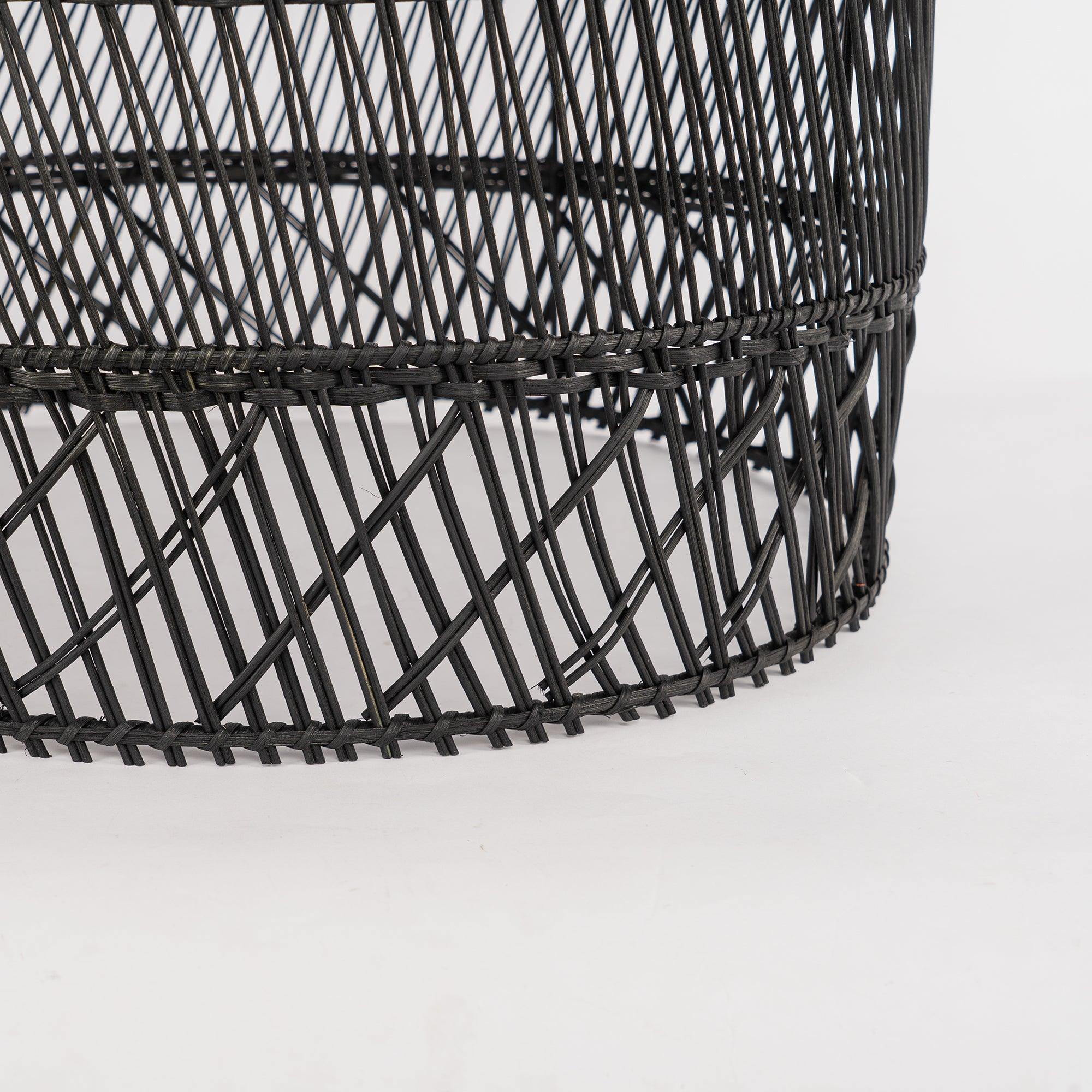 Handwoven Rattan Pendant Light Organic Wicker Hanging Lamp for Modern Living Spaces
