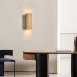 Hans Modern Textured Composite Wall Sconce Pair for Bedroom and Vanity Indoor Lighting