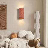 Hans Modern Textured Composite Wall Sconce Pair for Bedroom and Vanity Indoor Lighting