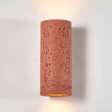 Hans Modern Textured Composite Wall Sconce Pair for Bedroom and Vanity Indoor Lighting