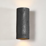 Hans Modern Textured Composite Wall Sconce Pair for Bedroom and Vanity Indoor Lighting