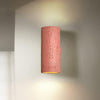 Hans Modern Textured Composite Wall Sconce Pair for Bedroom and Vanity Indoor Lighting