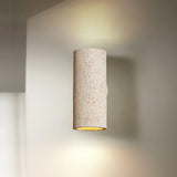 Hans Modern Textured Composite Wall Sconce Pair for Bedroom and Vanity Indoor Lighting