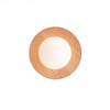 Harmonia Mid Century Modern Wood Wall Sconce with Frosted Glass Globe Shade
