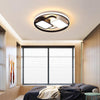 Geometric Modern Dimmable LED Ceiling Light Flush Mount Fixture