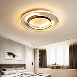 Geometric Cluster LED Flush Mount Lighting Modern Bedroom Living Room Ceiling Lamp