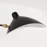 Industrial Adjustable Swing Arm Wall Sconce Metal Iron Long Arm Wall Lamp for Living Room and Bedroom