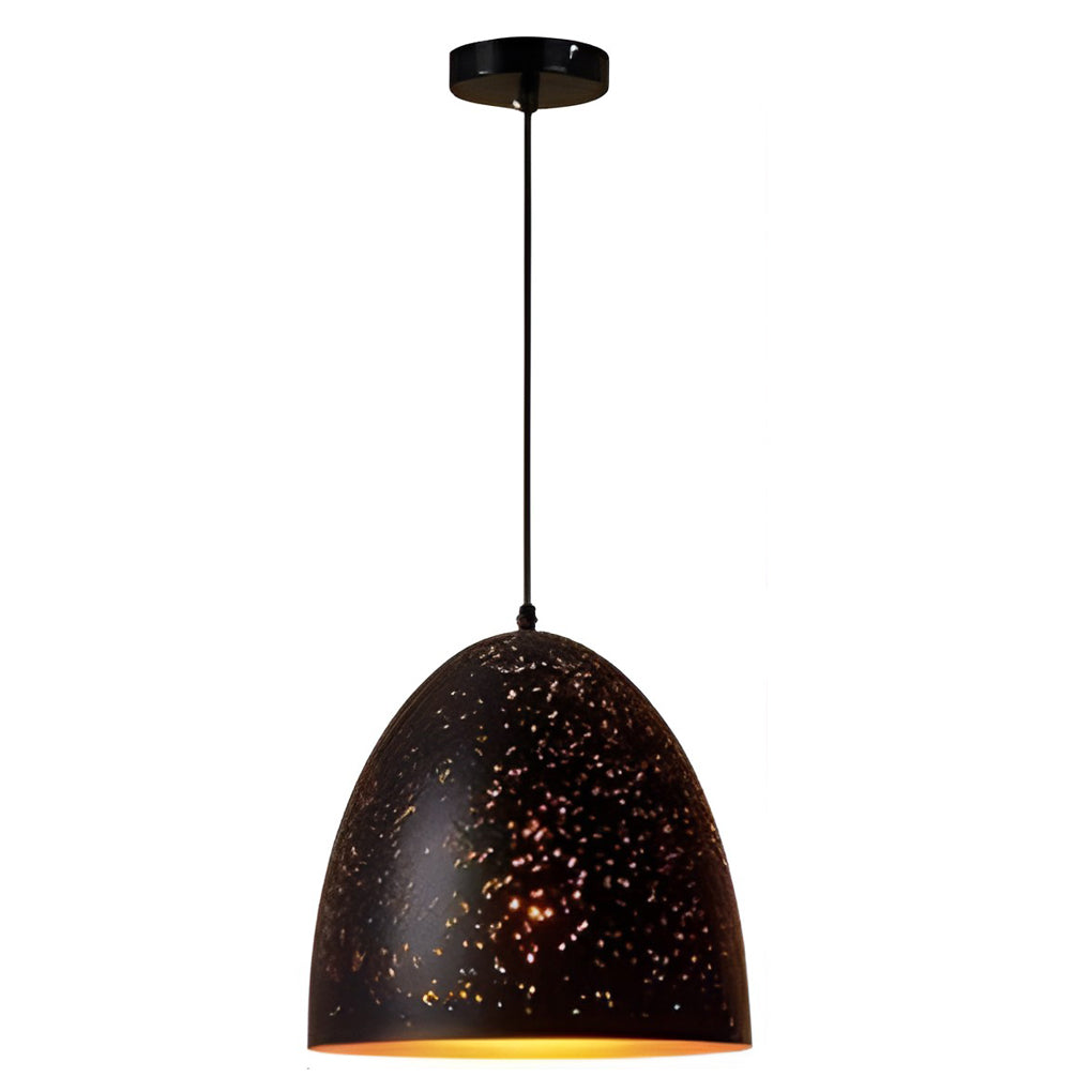 Industrial Black Iron Pendant Light Retro E27 Ceiling Hanging Lamp for Living Room Dining Office