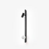 Industrial Brass Long Arm Wall Sconce for Modern Bedroom and Living Room Lighting