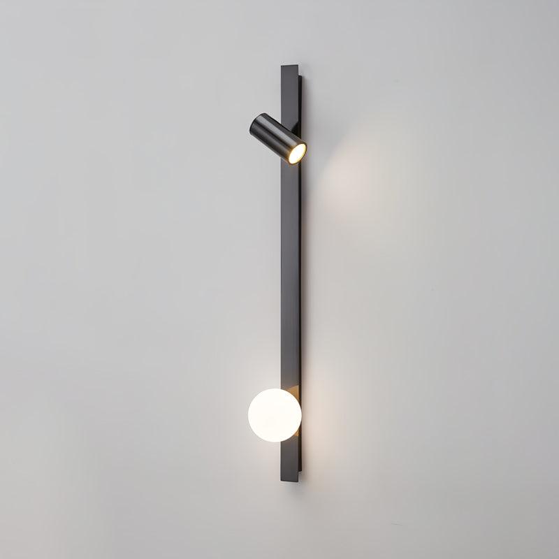 Industrial Brass Long Arm Wall Sconce for Modern Bedroom and Living Room Lighting
