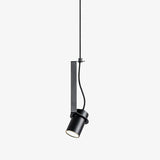 Industrial Cylindrical Metal Pendant Light Modern Minimalist Indoor Suspension Hanging Lamp