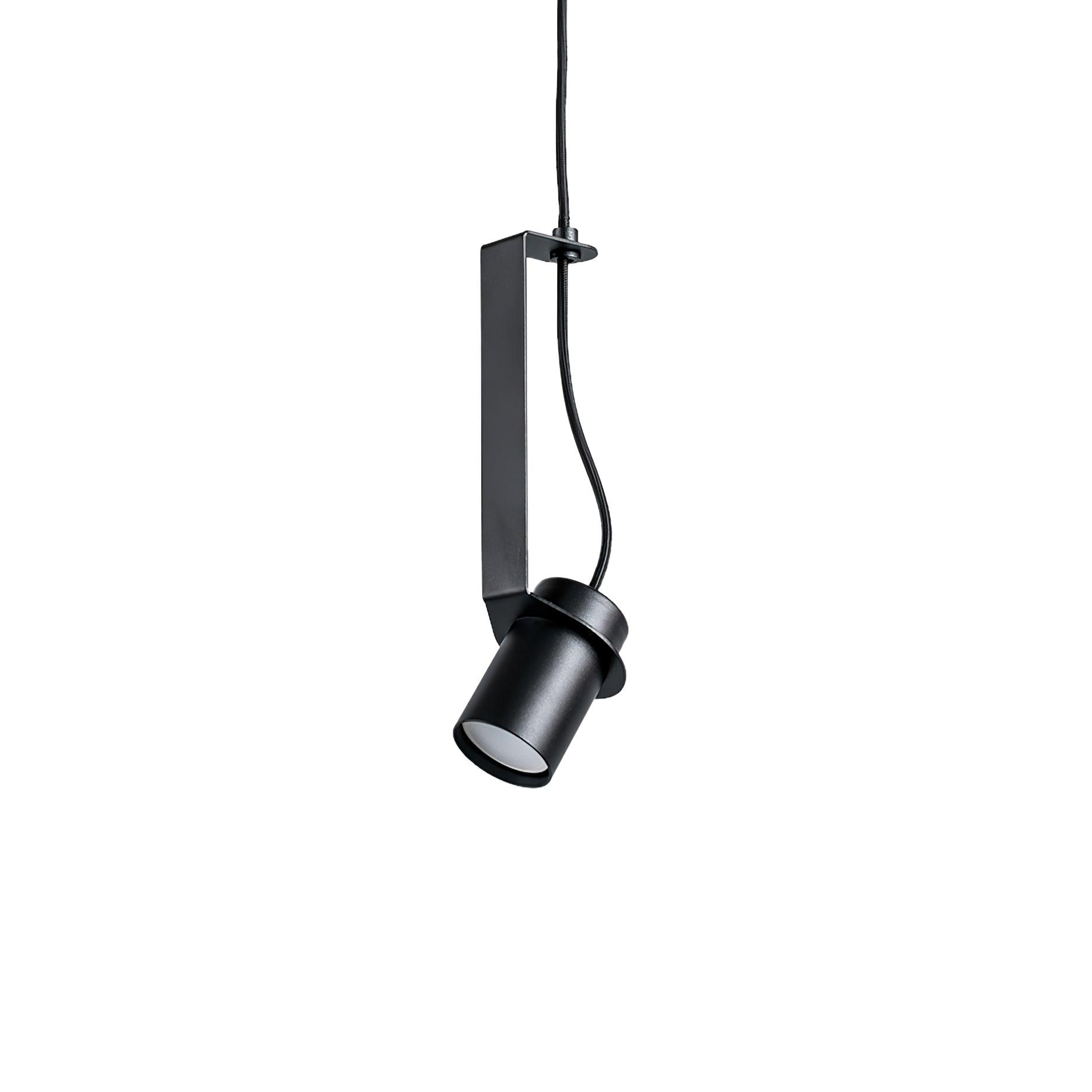 Industrial Cylindrical Metal Pendant Light Modern Minimalist Indoor Suspension Hanging Lamp