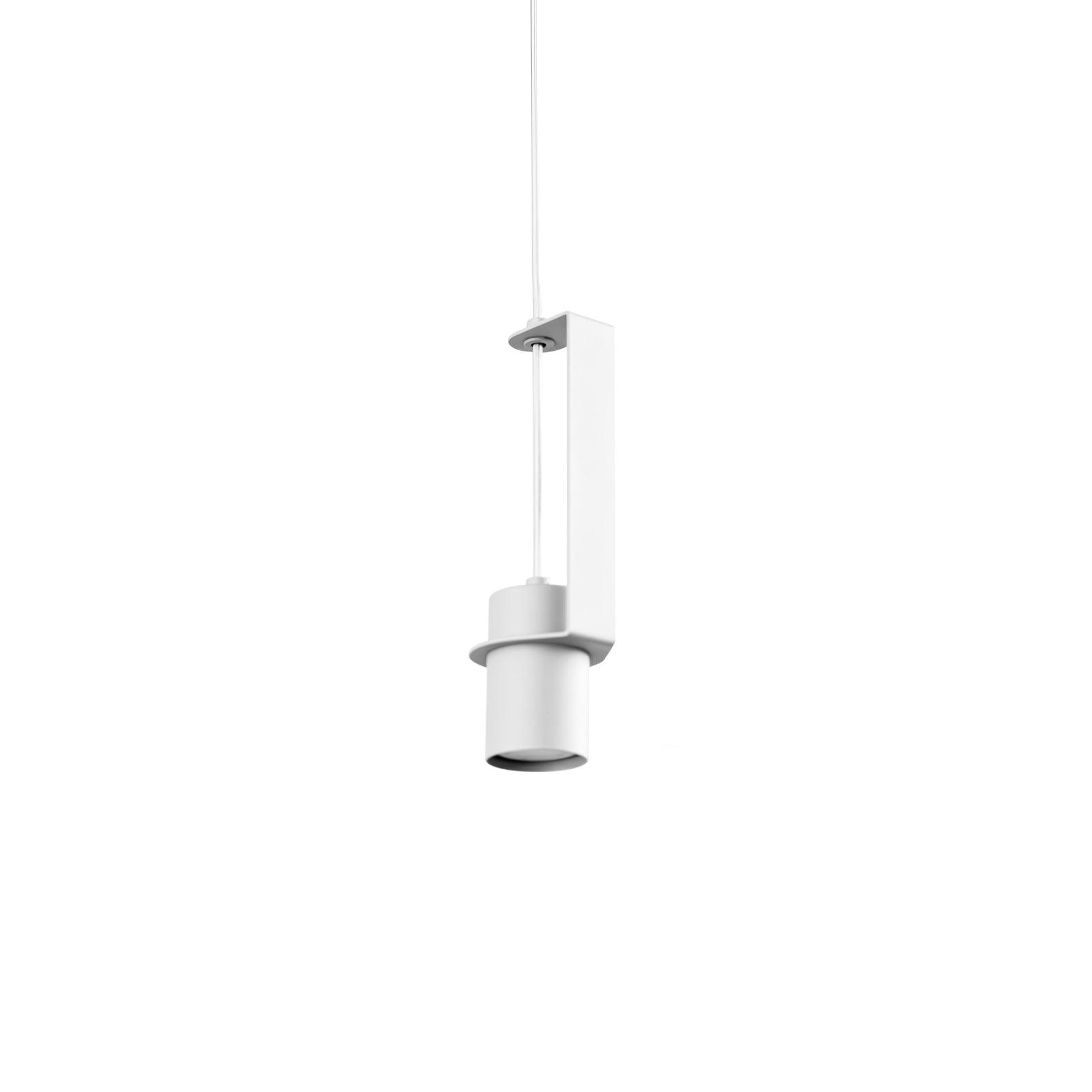 Industrial Cylindrical Metal Pendant Light Modern Minimalist Indoor Suspension Hanging Lamp