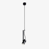 Industrial Cylindrical Metal Pendant Light Modern Minimalist Indoor Suspension Hanging Lamp