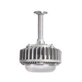 Industrial LED Explosion Proof Pendant Light for Hazardous Areas and Gas Stations 50W 100W Gray