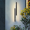 Industrial LED Linear Outdoor Wall Light 3 Bar Rectangle Sconce for Patio Porch and Garage