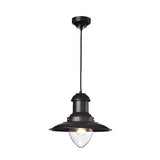 Industrial Metal Dome Pendant Light Retro Farmhouse Hanging Lamp for Kitchen Island