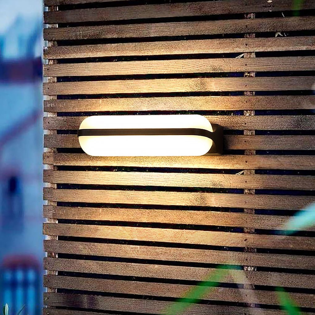 Industrial Outdoor LED Wall Sconce Waterproof IP65 Exterior Light for Balcony Garden