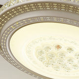 Modern Retractable Blade LED Ceiling Fan with Dimmable Light and Remote Control Function