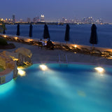 IP68 Waterproof LED Underwater Pool Light AC12V Round Outdoor Spotlight for Fountains and Gardens