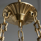 italian-aged-brass-putti-statuette-pendant-light-with-frosted-glass-globes