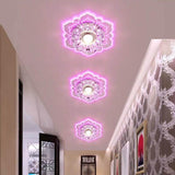 Modern Flower Shape LED Flush Mount Ceiling Light Fixture for Kids Bedroom and Nursery