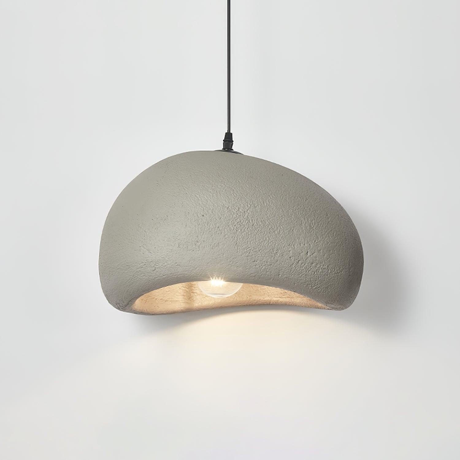 Japanese Style Artistic Cloud Pendant Light Modern Sky Hanging Lamp for Living Spaces