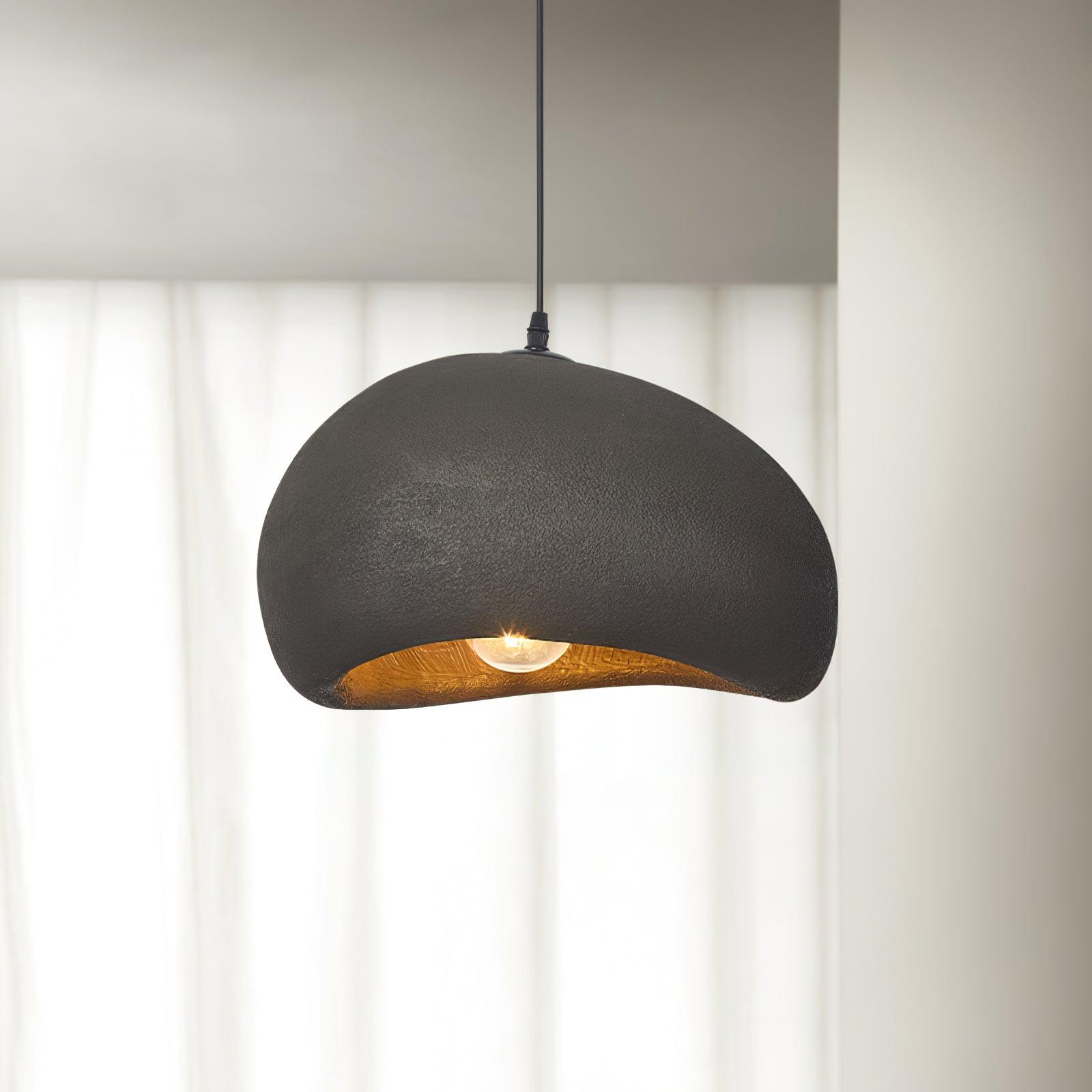 Japanese Style Artistic Cloud Pendant Light Modern Sky Hanging Lamp for Living Spaces