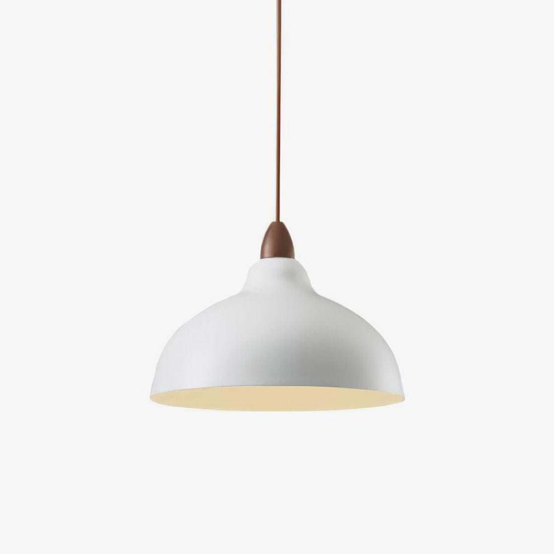 Japanese Style Natural Wood Pendant Light for Minimalist Interior Decor
