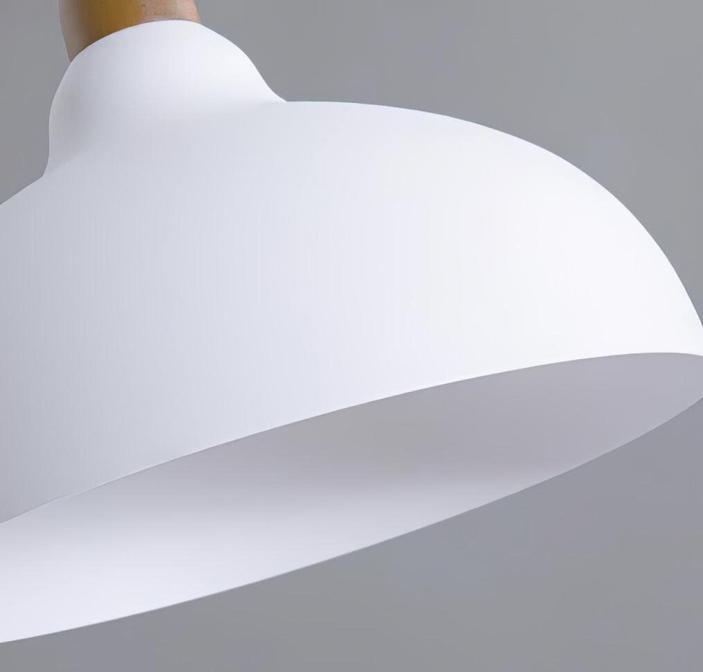 Japanese Style Natural Wood Pendant Light for Minimalist Interior Decor