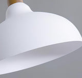 Japanese Style Natural Wood Pendant Light for Minimalist Interior Decor