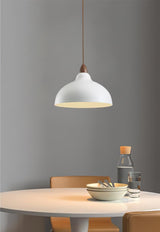 Japanese Style Natural Wood Pendant Light for Minimalist Interior Decor