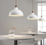 Japanese Style Natural Wood Pendant Light for Minimalist Interior Decor