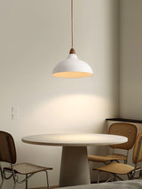 Japanese Style Natural Wood Pendant Light for Minimalist Interior Decor