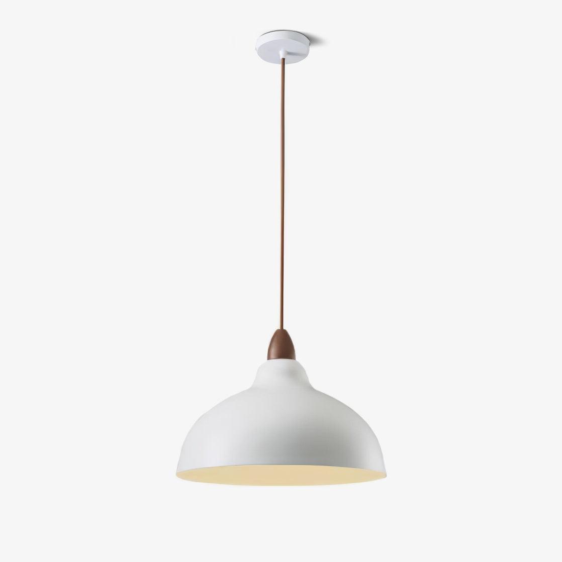 Japanese Style Natural Wood Pendant Light for Minimalist Interior Decor
