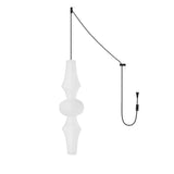 Japanese Washi Paper Hanging Pendant Light Handcrafted Mulberry Paper Swag Lamp for Modern Interiors