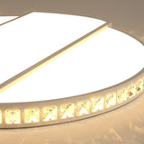 Modern Creative Slim LED Flush Mount Ceiling Light 20 Inch Square Ambient Fixture