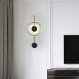 Kandy Alabaster LED Wall Sconce Luxury Natural Marble and Metal Indoor Lighting Set of Two