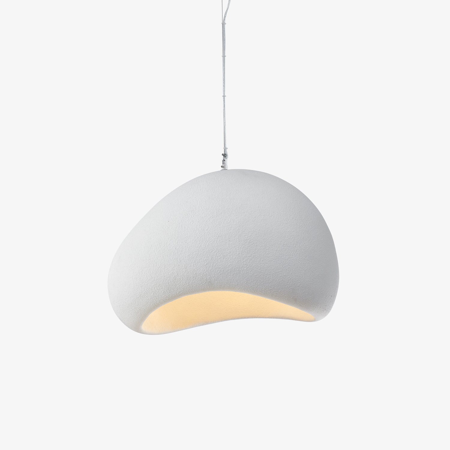 Khmara Resin Cloud Pendant Light Modern Spherical Drop Ceiling Lamp for Living Room
