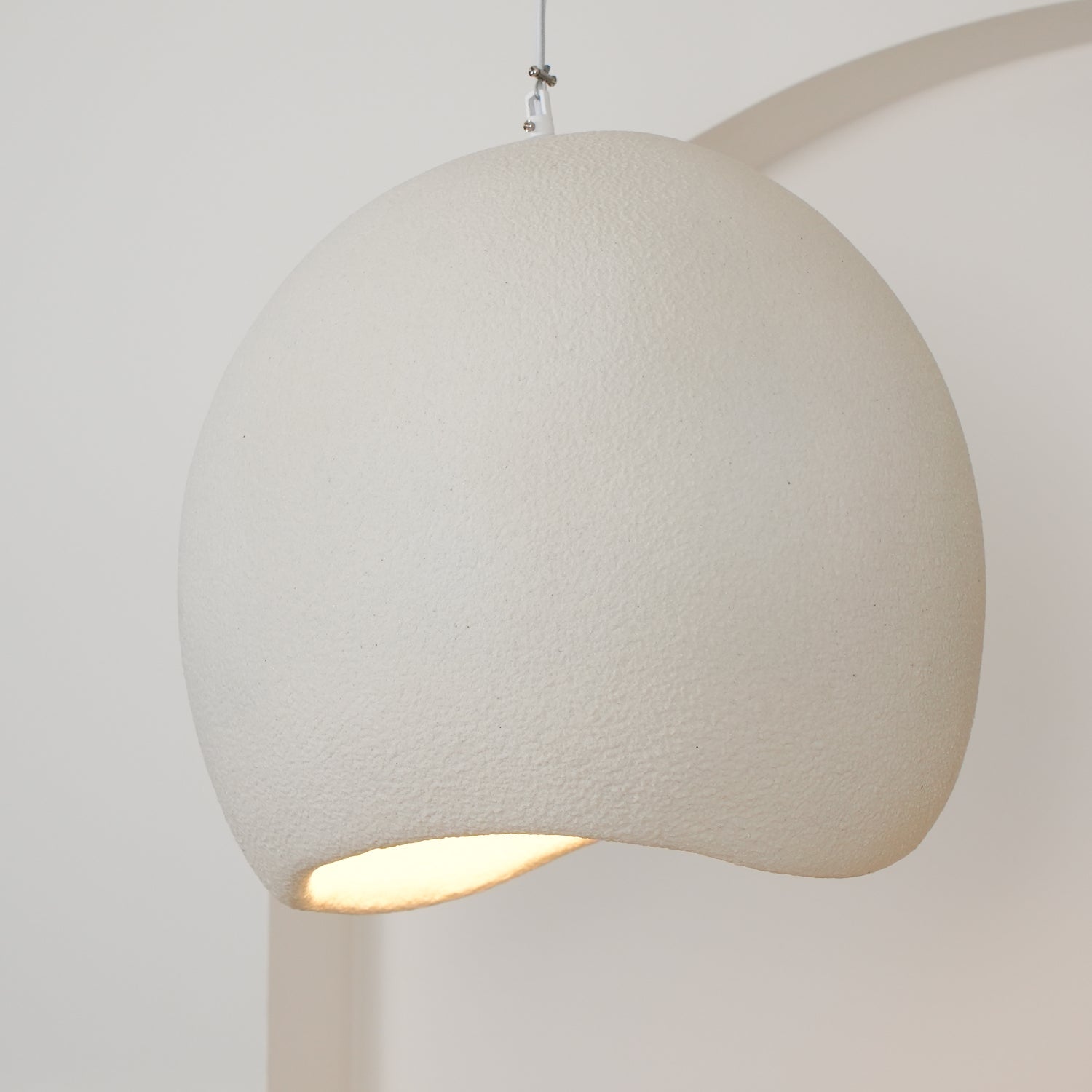 Khmara Resin Cloud Pendant Light Modern Spherical Drop Ceiling Lamp for Living Room