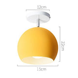 Artistic Geometric Overlapping Oval Flush Mount Metal Ceiling Light Fixture