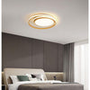 Modern Round LED Flush Mount Ceiling Light for Bedroom and Living Room Minimalist Acrylic Fixture