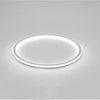 Modern 16 Inch LED Circular Flush Mount Ceiling Light for Bedroom and Living Room