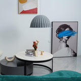 Large Acoustic Felt Dome Pendant Light Recycled Plastic Modern Hanging Ceiling Lamp