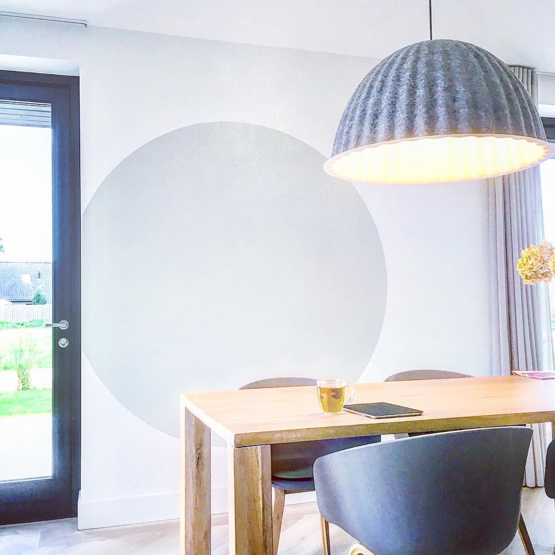 Large Acoustic Felt Dome Pendant Light Recycled Plastic Modern Hanging Ceiling Lamp