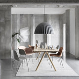 Large Acoustic Felt Dome Pendant Light Recycled Plastic Modern Hanging Ceiling Lamp