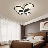Modern Butterfly Shaped Dimmable LED Flush Mount Ceiling Light for Kids Bedroom and Nursery