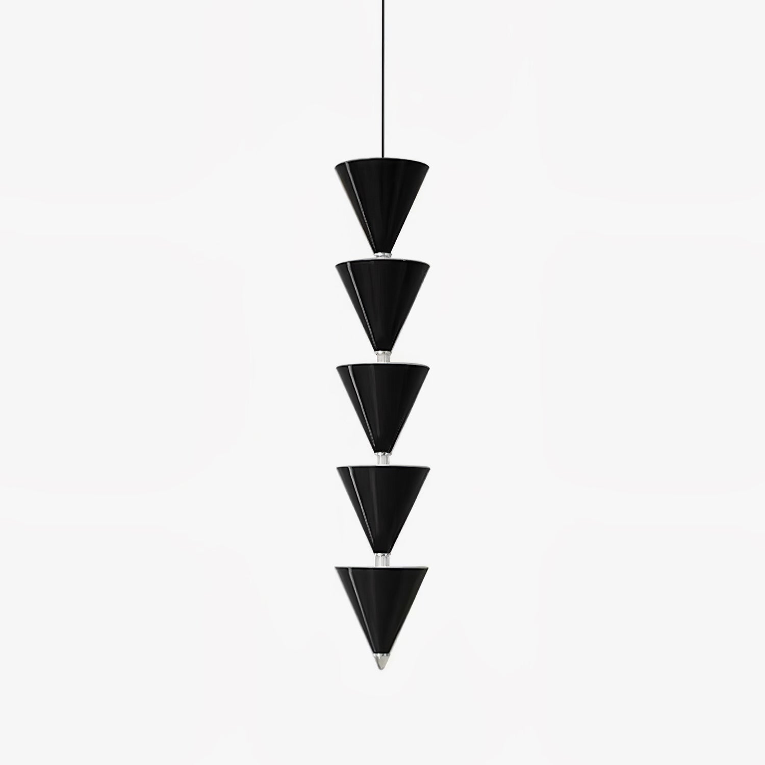 Legato Multi Tier LED Pendant Light Architectural Cone Hanging Chandelier Lamp